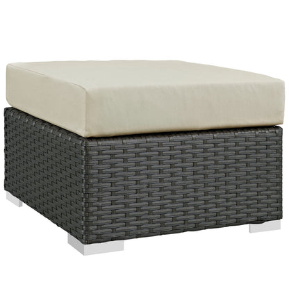 Sojourn 8 Piece Outdoor Patio Sunbrella¨ Sectional Set by Modway