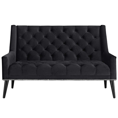 Peruse Performance Velvet Loveseat by Modway