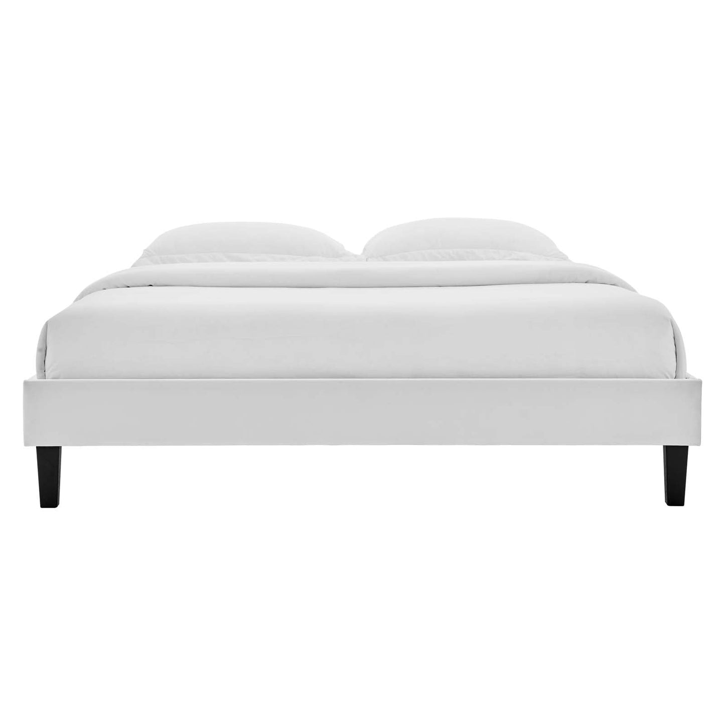 Reign Performance Velvet Full Platform Bed Frame by Modway