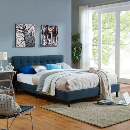 Linnea Fabric Queen Bed by Modway