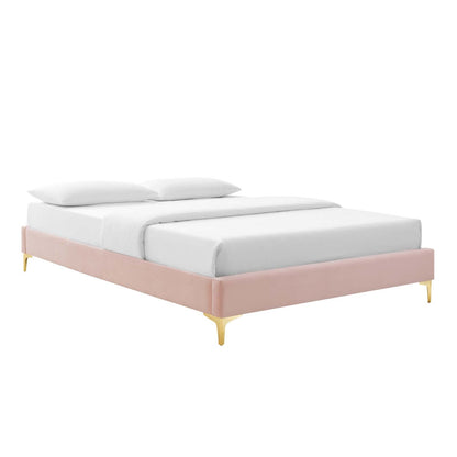 Sutton Performance Velvet King Bed Frame by Modway