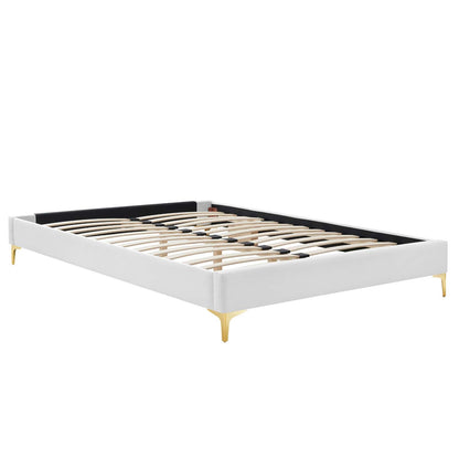 Sutton Performance Velvet Twin Bed Frame by Modway