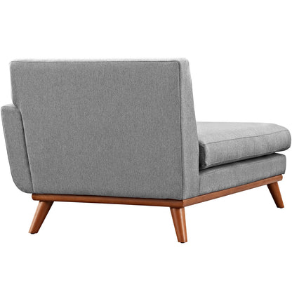 Engage Right-Facing Upholstered Fabric Chaise by Modway