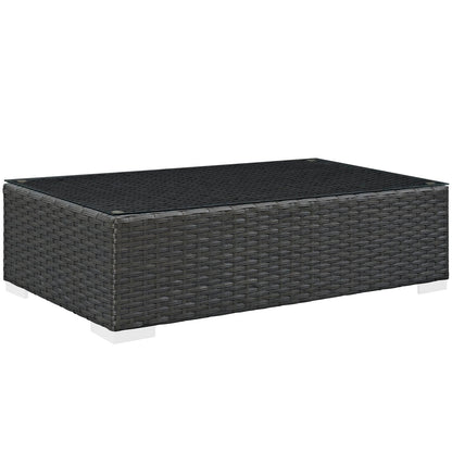 Sojourn 8 Piece Outdoor Patio Sunbrella¨ Sectional Set by Modway