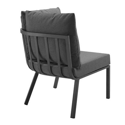 Riverside 7 Piece Outdoor Patio Aluminum Set by Modway