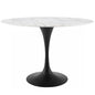 Lippa 48" Oval Faux Marble Dining Table by Modway