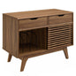 Render Vinyl Record Display Stand by Modway