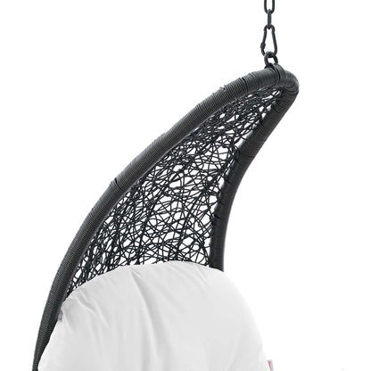 Landscape Hanging Chaise Lounge Outdoor Patio Swing Chair by Modway