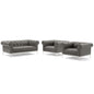 Idyll 3 Piece Tufted Upholstered Leather Set by Modway