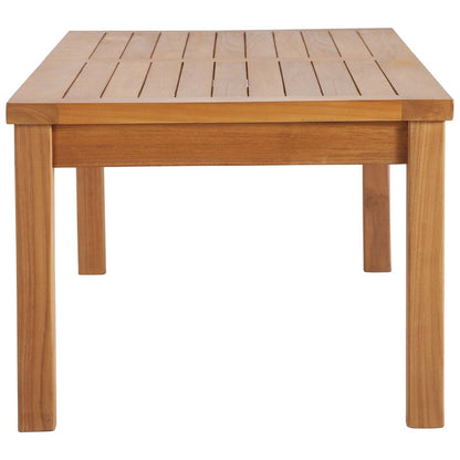 Upland Outdoor Patio Teak Wood Coffee Table by Modway