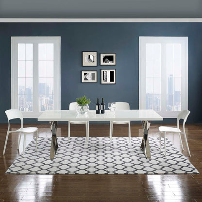 Lida Moroccan Trellis 8x10 Area Rug by Modway