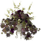 Morning Glory & Cherry Blossoms w/Metal Planter