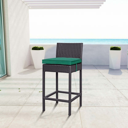 Convene Outdoor Patio Fabric Bar Stool by Modway