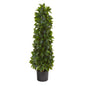 3' Sweet Bay Cone Topiary Artificial Tree