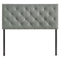 Theodore Upholstered Fabric Queen Headboard by Modway