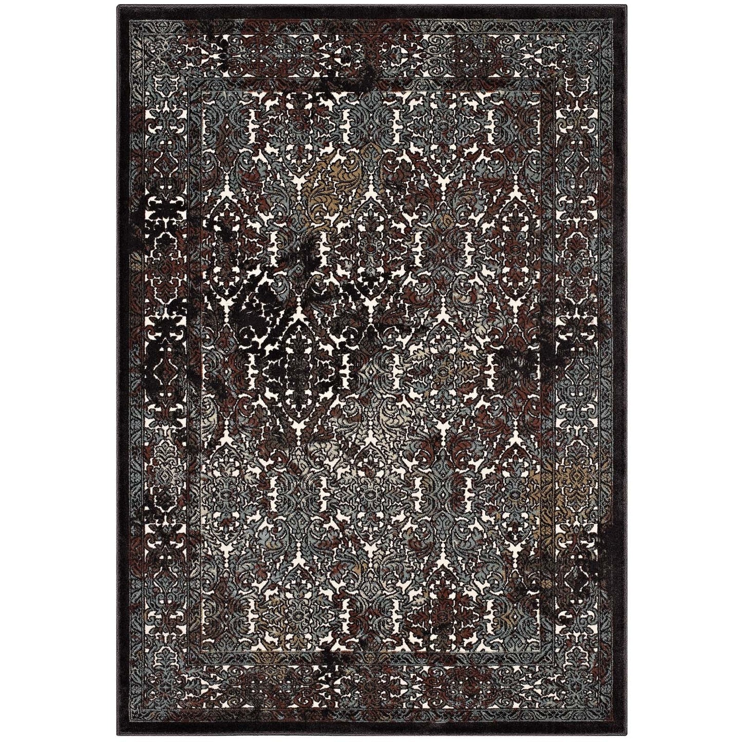 Westia Ornate Turkish Vintage 8x10 Area Rug by Modway