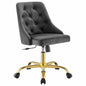 Distinct Tufted Swivel Performance Velvet Office Chair by Modway