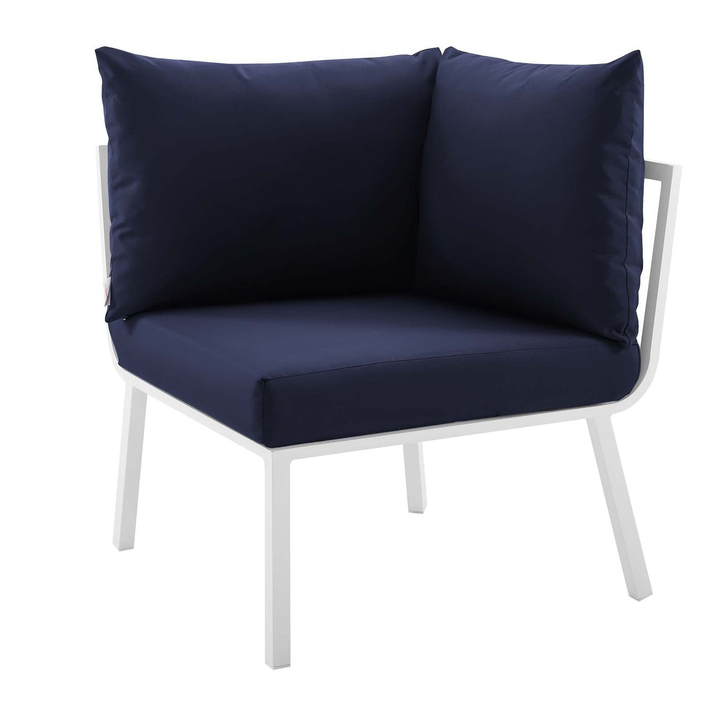 Riverside 5 Piece Outdoor Patio Aluminum Sectional by Modway
