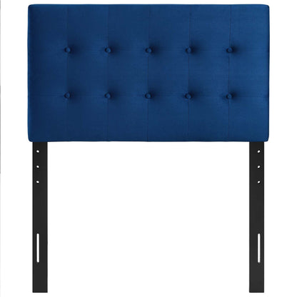 Emily Biscuit Tufted Performance Velvet Twin Headboard by Modway