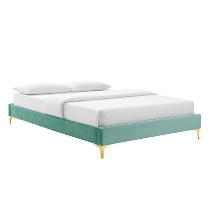 Sutton Performance Velvet King Bed Frame by Modway