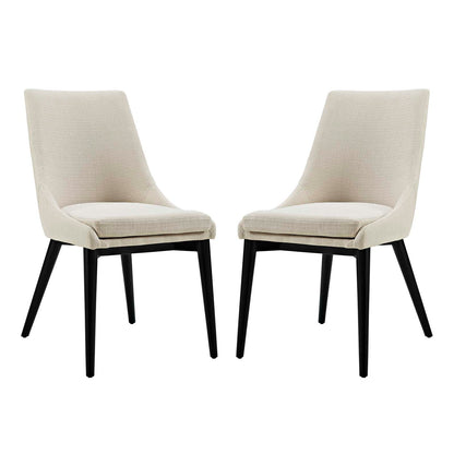 Viscount Fabric Dining Side Chair Set of 2 by Modway