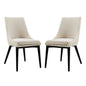 Viscount Fabric Dining Side Chair Set of 2 by Modway
