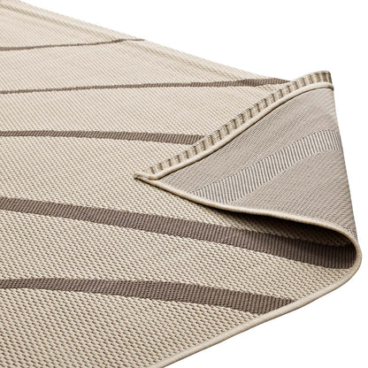 Surge Swirl Abstract Indoor and Outdoor 5x8 Area Rug by Modway