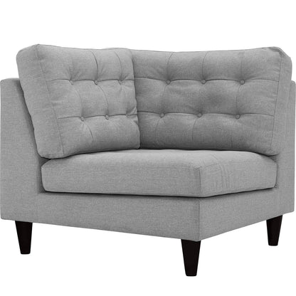 Empress Upholstered Fabric Corner Sofa by Modway