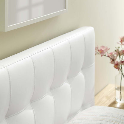 Lily Upholstered Vinyl Twin Headboard by Modway