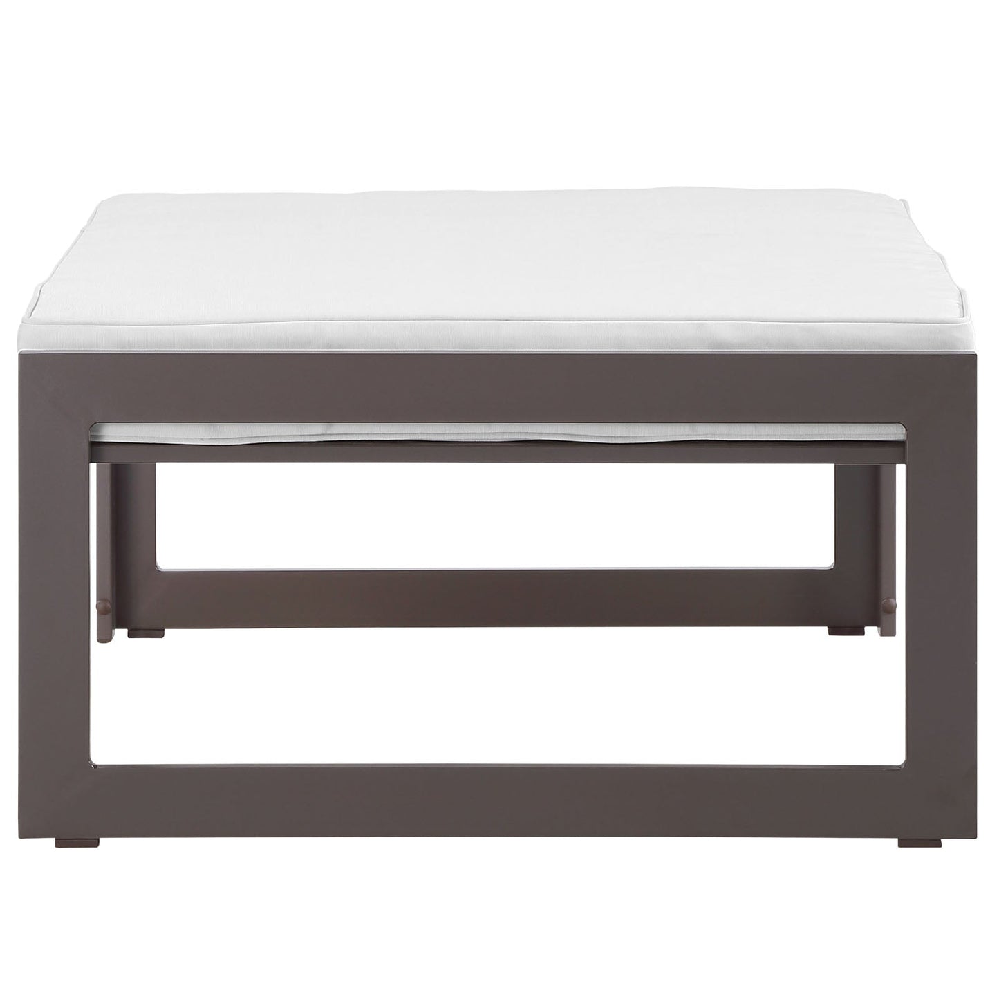 Fortuna Outdoor Patio Ottoman by Modway