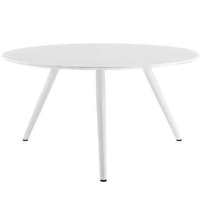 Lippa 54" Round Wood Dining Table with Tripod Base by Modway