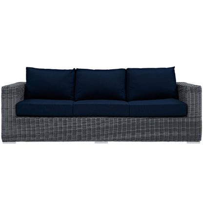 Summon Outdoor Patio Sunbrella¨ Sofa by Modway