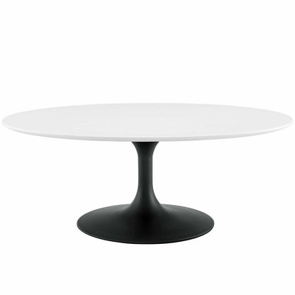 Lippa 42" Oval Wood Coffee Table by Modway