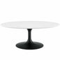 Lippa 42" Oval Wood Coffee Table by Modway