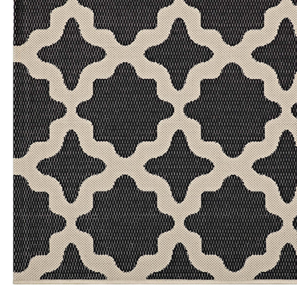 Cerelia Moroccan Trellis Indoor and Outdoor 5x8 Area Rug by Modway