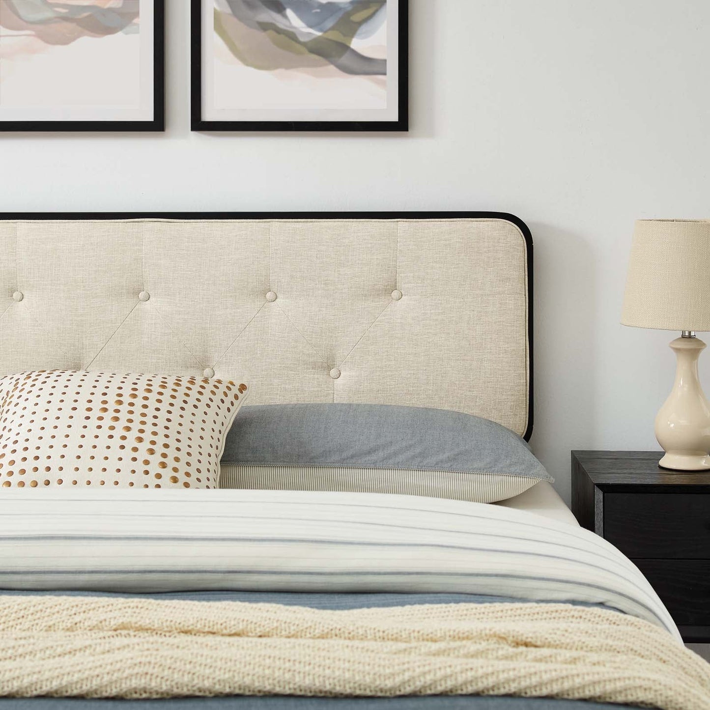 Bridgette Wood Full Platform Bed With Splayed Legs by Modway