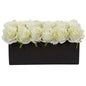 Roses in Rectangular Planter