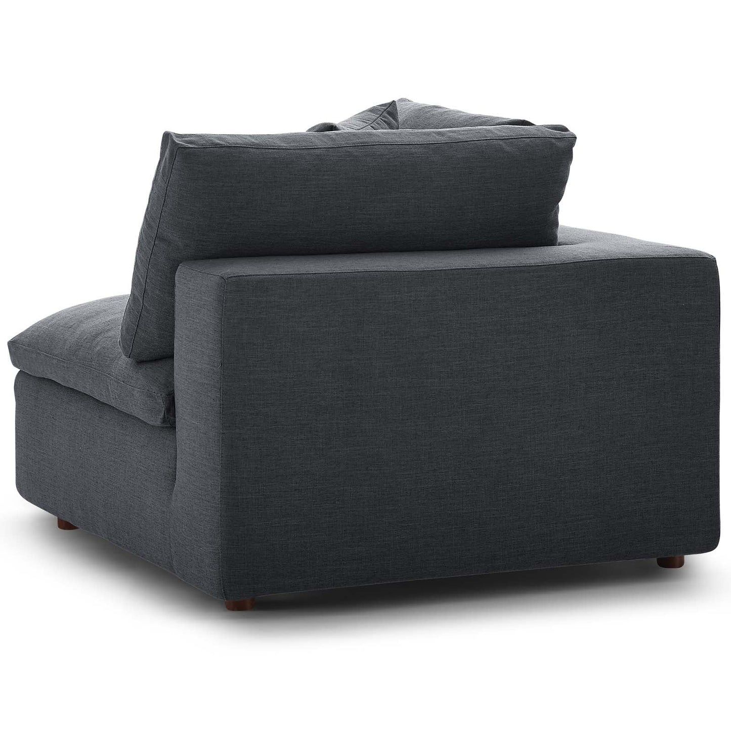 Commix 5-Piece Down Filled Overstuffed Armless Sectional Sofa by Modway
