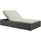 Sojourn Outdoor Patio Sunbrella¨ Double Chaise by Modway