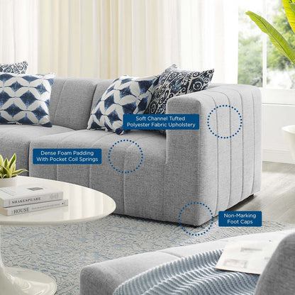 Bartlett 2-Piece Upholstered Fabric Loveseat by Modway