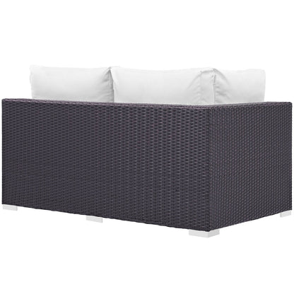 Convene Outdoor Patio Left Arm Loveseat by Modway