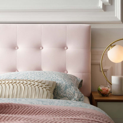 Emily Biscuit Tufted Performance Velvet Queen Headboard by Modway