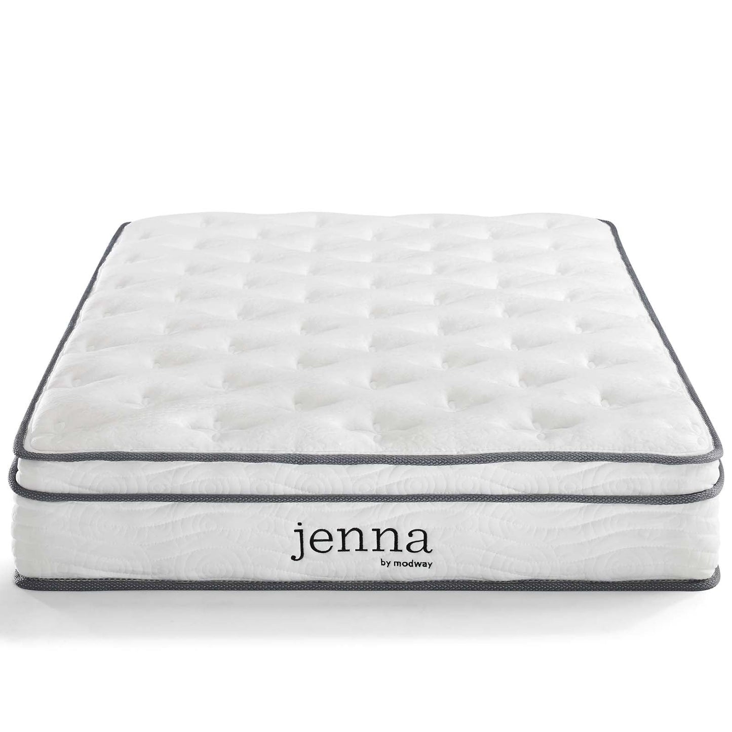 Jenna 8" Innerspring and Foam Queen Mattress by Modway