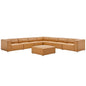 Mingle 8-Piece Vegan Leather Sectional Sofa Set by Modway