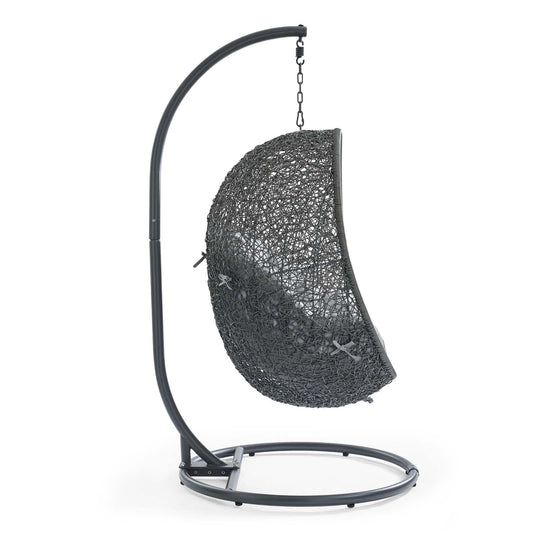 Hide Outdoor Patio Sunbrella¨ Swing Chair With Stand by Modway