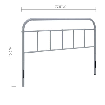 Serena King Steel Headboard by Modway