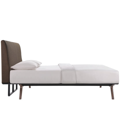 Tracy 2 Piece Queen Bedroom Set in Cappuccino Brow