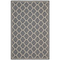 Avena Moroccan Quatrefoil Trellis Indoor and Outdoor 5x8 Area Rug by Modway