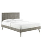 Alana Wood Queen Platform Bed With Splayed Legs by Modway