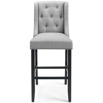 Baronet Upholstered Fabric Bar Stool Set of 2 by Modway